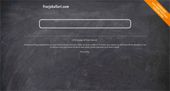 Desktop Screenshot of freejoballert.com