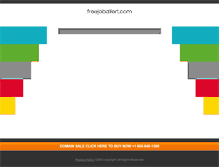 Tablet Screenshot of freejoballert.com